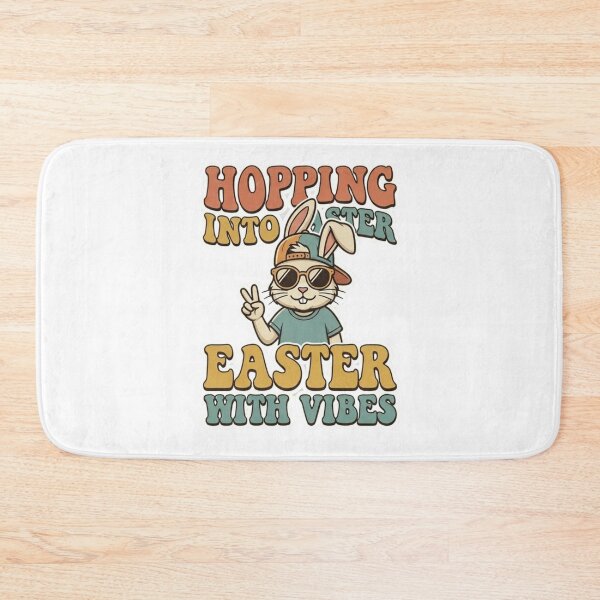 Item preview, Retro Hopping Into Easter With Vibes Cool Bunny Sunglasses designed and sold by Wear Sculpt.