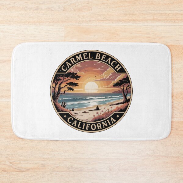 Item preview, Carmel Beach California: Twin Cypress Sunset designed and sold by CircinusStore.