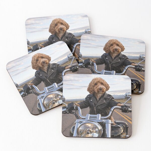 Item preview, Cockapoo Biker on the Open Road designed and sold by Paul Thompson Photography.