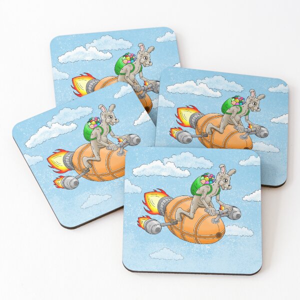 Item preview, Easter Bunny's Orange Rocket designed and sold by Restarter.