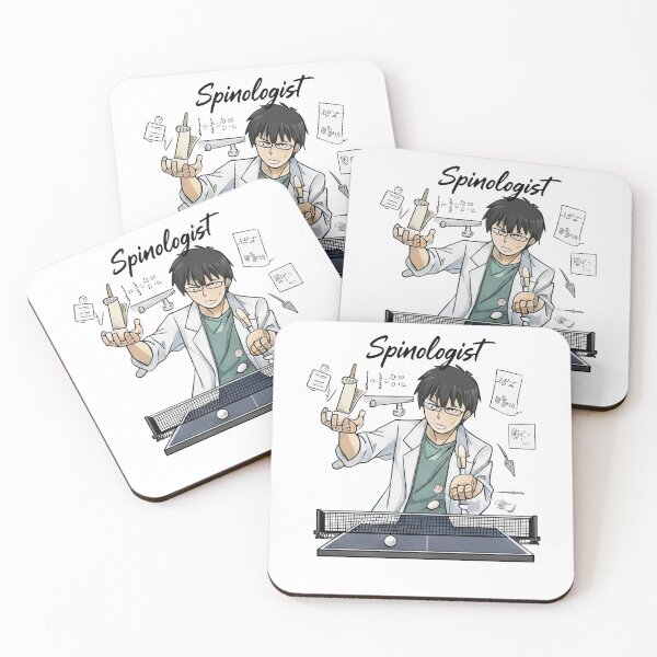 Item preview, Funny Table Tennis Spinologist Anime Scientist – Pro Ping Pong T-Shirt designed and sold by OhMyPingCo.