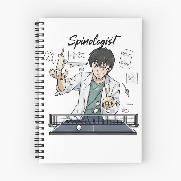 Item preview, Funny Table Tennis Spinologist Anime Scientist – Pro Ping Pong T-Shirt designed and sold by OhMyPingCo.
