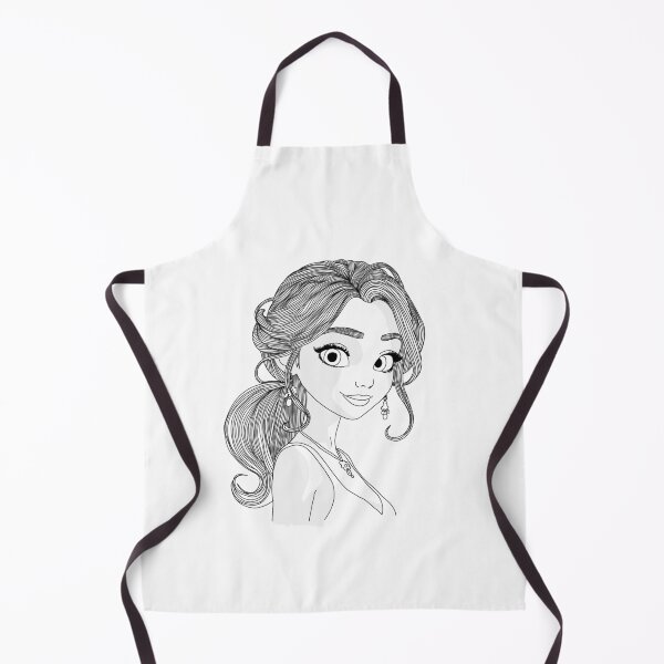 Item preview, Cute Princess Portrait Line Art – Elegant Girl Illustration Sticker designed and sold by randomblink.