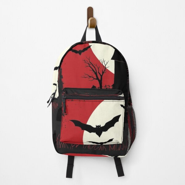 Item preview, Haunted House Under the Blood Moon – Gothic Halloween Art designed and sold by KPDesignLab.