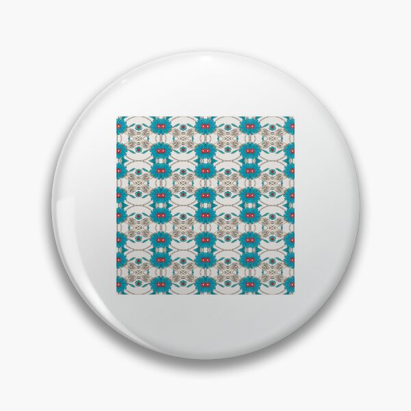 Item preview, Blue Blossom Geometric Pattern designed and sold by regiseti.