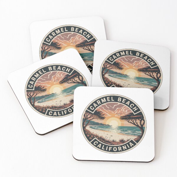 Item preview, Carmel Beach California: Twin Cypress Crescent Bay designed and sold by CircinusStore.