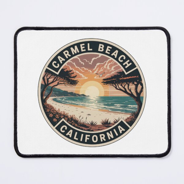 Item preview, Carmel Beach California: Twin Cypress Crescent Bay designed and sold by CircinusStore.