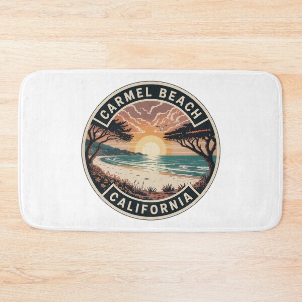 Item preview, Carmel Beach California: Twin Cypress Crescent Bay designed and sold by CircinusStore.
