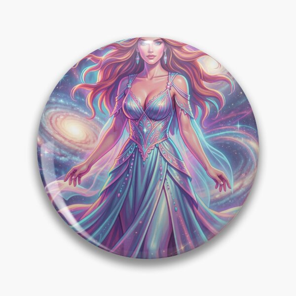 Artikelvorschau, Cosmic Goddess in Shimmering Fantasy Light and Celestial Elegance entworfen und verkauft von FotoworldEdel.