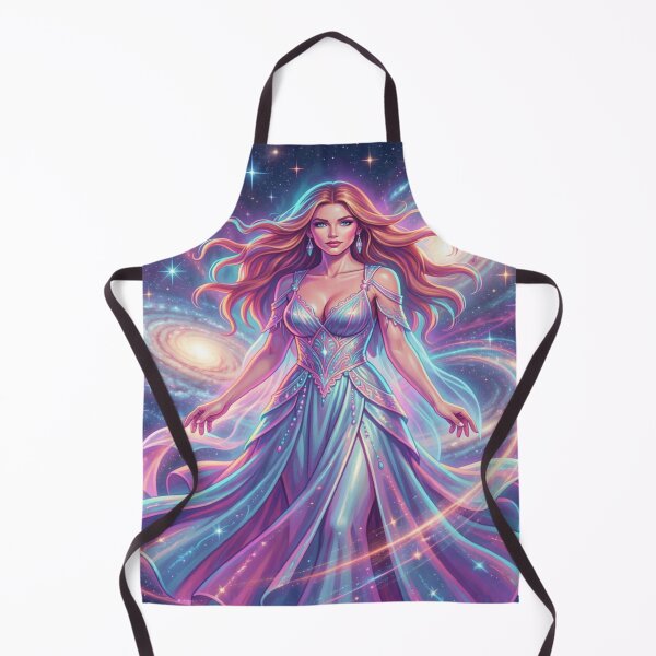 Item preview, Cosmic Goddess in Shimmering Fantasy Light and Celestial Elegance designed and sold by FotoworldEdel.