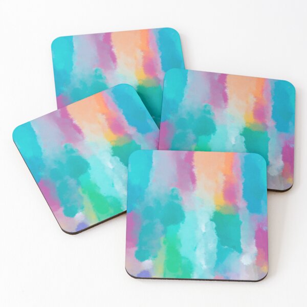Item preview, Dreamy Rainbow Watercolour Abstract | Bold Contemporary Art designed and sold by Brightful Creations .