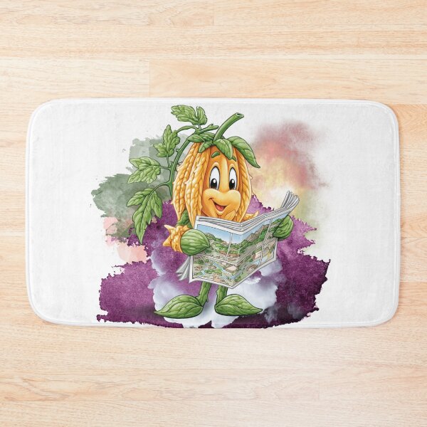 Item preview, Cute Corn Character Reading Newspaper | Funny Vegetable Cartoon designed and sold by ChenEngEng.