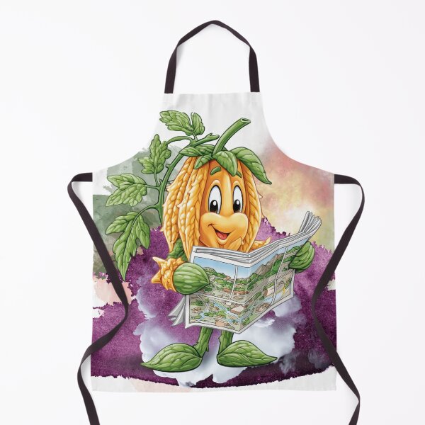 Item preview, Cute Corn Character Reading Newspaper | Funny Vegetable Cartoon designed and sold by ChenEngEng.