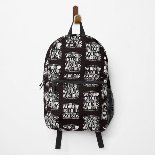 Item preview, My Worship Is Loud Because My Wounds Were Deep Psalm – Psalm 147:3 Christian Bible Verse designed and sold by Redgiant87x.