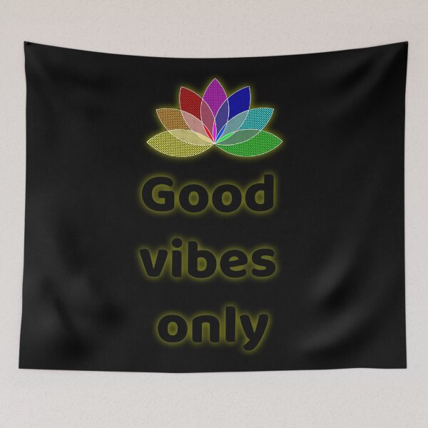 Item preview, Only Positive Vibes – Yoga, Meditation, and Spirituality with the Rainbow Lotus Flower designed and sold by rikyfreestyle.