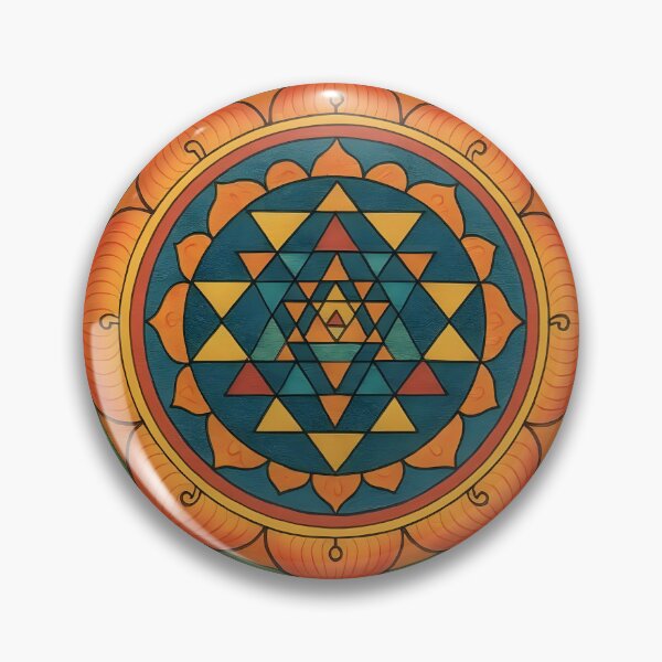 Item preview, Sri Yantra Shri Chakra Hindu Symbol designed and sold by WirelessChimp.
