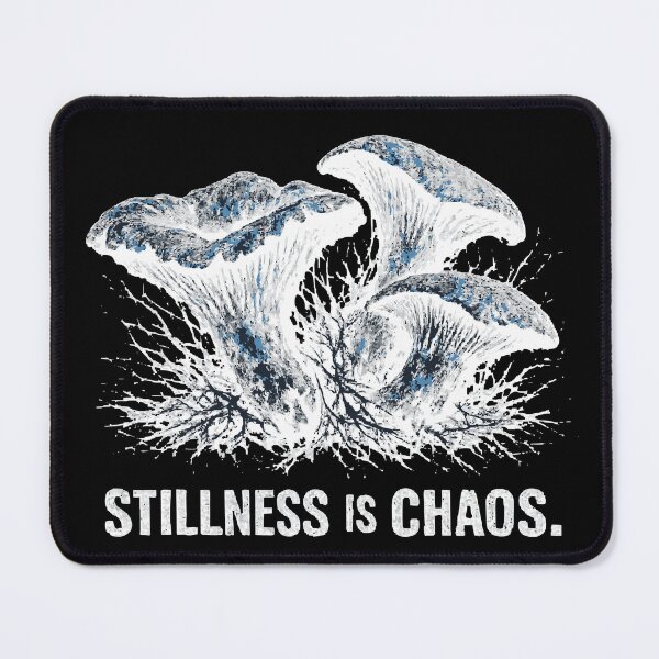 Item preview, Stillness is Chaos - Vintage Mushroom Mycelium Botanical Art designed and sold by nbg2012.