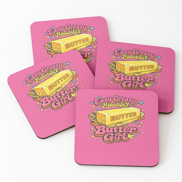 Item preview, Easy Greasy Beautiful Butter Girl designed and sold by FrictionMaxxing.