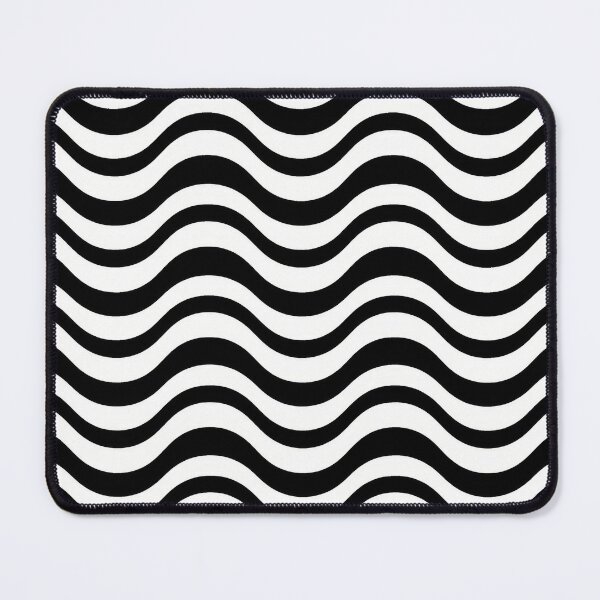 Item preview, Black and White Wavy Line Design designed and sold by Maria Dryfhout.