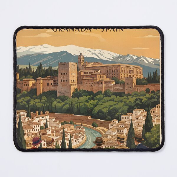 Item preview, Alhambra Travel Poster designed and sold by Robert Lacy.