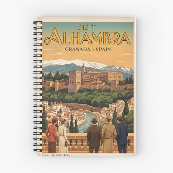 Item preview, Cartel turístico de la Alhambra designed and sold by Robert Lacy.