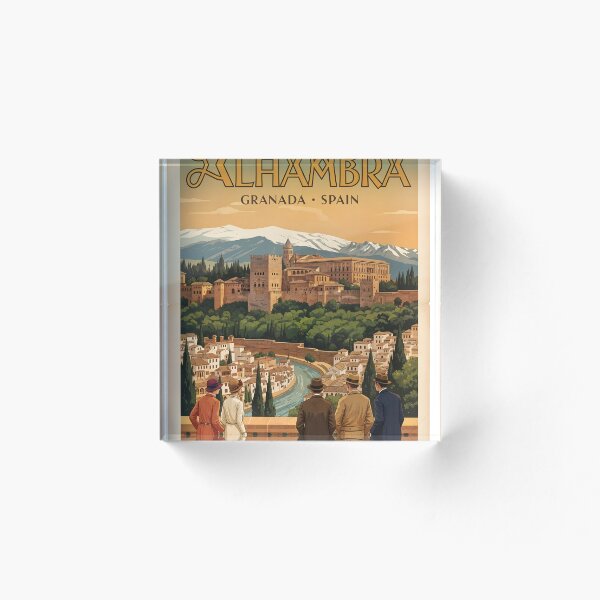 Item preview, Alhambra Travel Poster designed and sold by Robert Lacy.