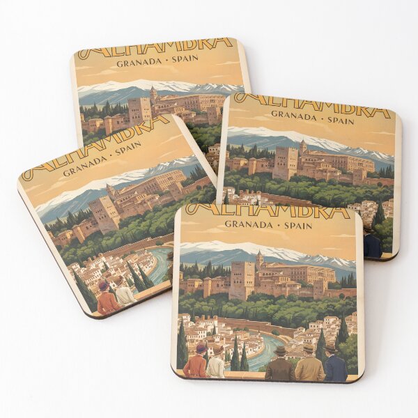 Item preview, Alhambra Travel Poster designed and sold by Robert Lacy.