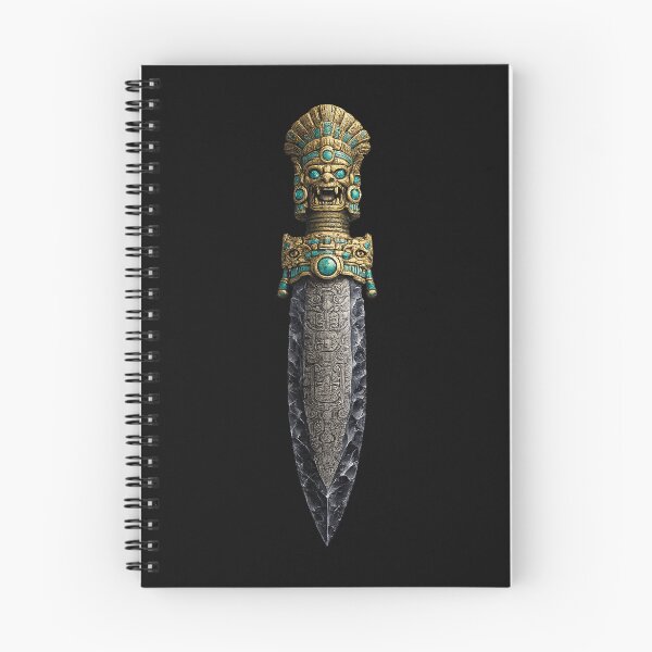 Item preview, Ancient Aztec Ritual Obsidian Dagger designed and sold by RichardLRamsey.
