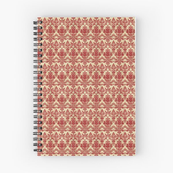 Item preview, Vintage Red Damask Pattern designed and sold by LouieVanille.