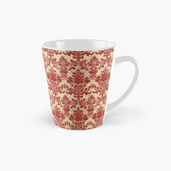 Item preview, Vintage Red Damask Pattern designed and sold by LouieVanille.