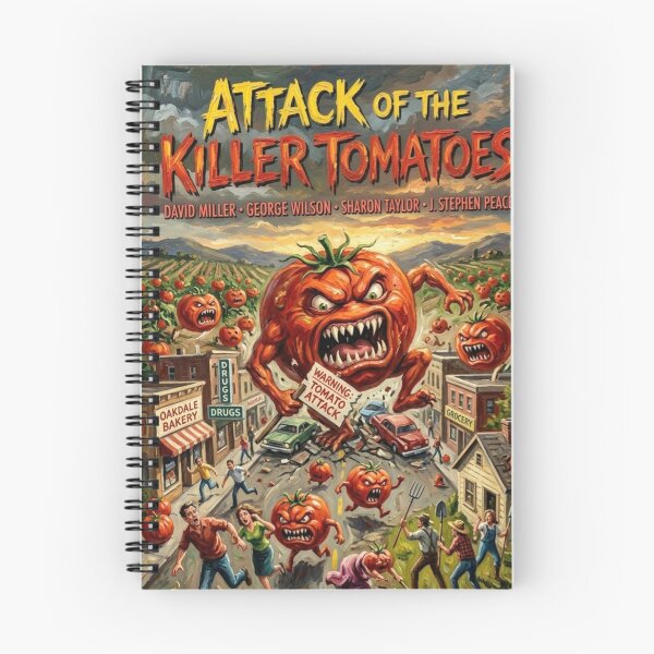 Item preview, B-Movie Madness: The Killer Tomato Horde designed and sold by Art's Diner.