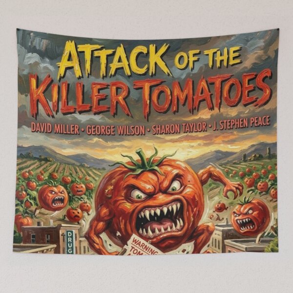 Item preview, B-Movie Madness: The Killer Tomato Horde designed and sold by Art's Diner.