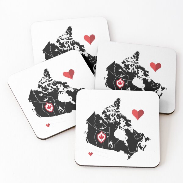 Item preview, Canada Map with Maple Leaf Shield – Love Canada Patriotic Canadian Pride Design designed and sold by Globalcitytees.