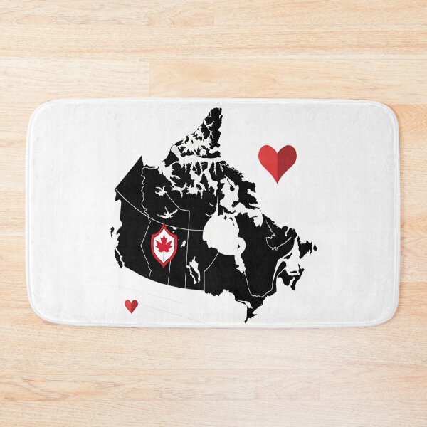 Item preview, Canada Map with Maple Leaf Shield – Love Canada Patriotic Canadian Pride Design designed and sold by Globalcitytees.
