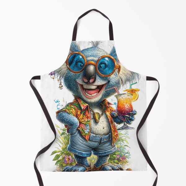 Item preview, Stylish Koala with a Colorful Drink in Hand designed and sold by Artessie.