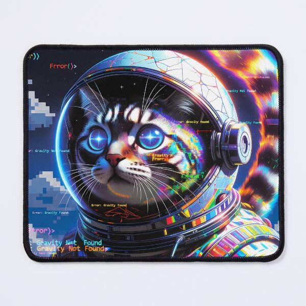 Item preview, Cosmo Glitch Kitten designed and sold by Pixelated Meow.