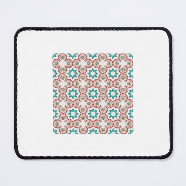 Item preview, Turquoise Star and Fiery Petal Pattern designed and sold by regiseti.