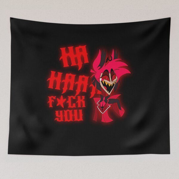 Item preview, Hazbin Hotel Alastor Ha Haaa Fuck You (Censored designed and sold by KajoInkDesign.
