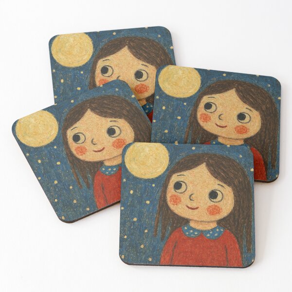 Item preview, The Moon’s Little Secret designed and sold by Monkeysalad.