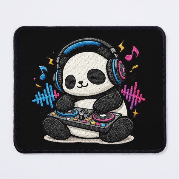 Item preview, Cute Panda DJ – Kawaii Panda with Headphones Music Lover – Cool DJ Animal Design designed and sold by ColorSplash123.