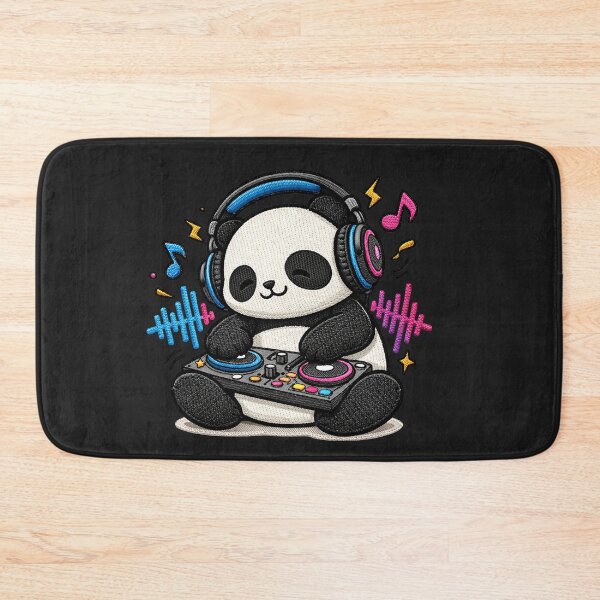 Item preview, Cute Panda DJ – Kawaii Panda with Headphones Music Lover – Cool DJ Animal Design designed and sold by ColorSplash123.