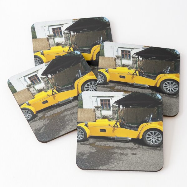 Item preview, Yellow Retro Open-Wheel Sportscar designed and sold by Buf79.
