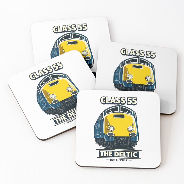 Item preview, British Rail Class 55 Deltic Retro Train – Vintage Railway Enthusiast Design designed and sold by D S DESIGNS .