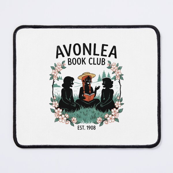 Item preview, Avonlea Book Club Est 1908 Anne Of Green Gables Floral designed and sold by Fenay Designs.