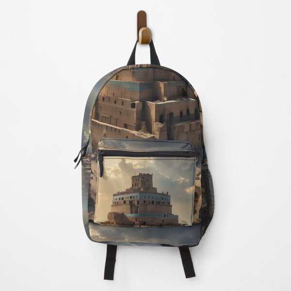Item preview, Epic Tower of Babel Ziggurat | Ancient Mesopotamia City Art designed and sold by MouradStudio.