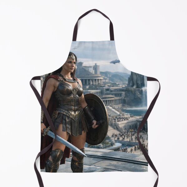 Item preview, Warrior Goddess Guardian of the Ancient City designed and sold by NiceArtsPlace.
