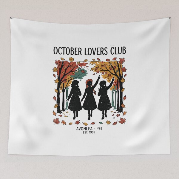 Item preview, October Lovers Club Avonlea PEI Est 1908 Anne Shirley designed and sold by Fenay Designs.