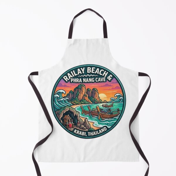 Item preview, RAILWAY BEACH & PHRA NANG CAVE designed and sold by likbatonboot.
