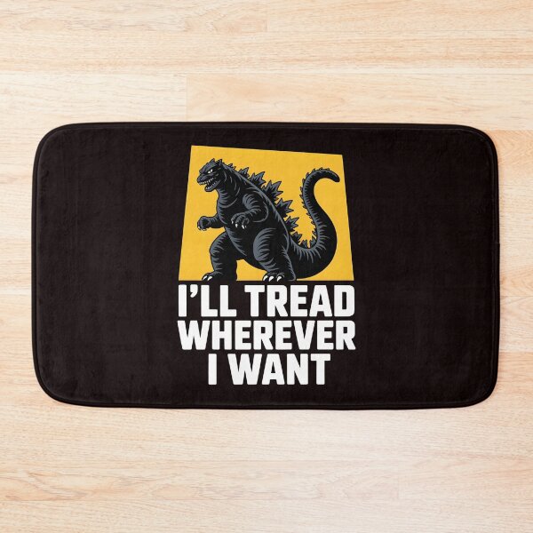 Item preview, I'll Tread Wherever I Want – Funny Cat Quote For Cat Lovers designed and sold by Redgiant87x.
