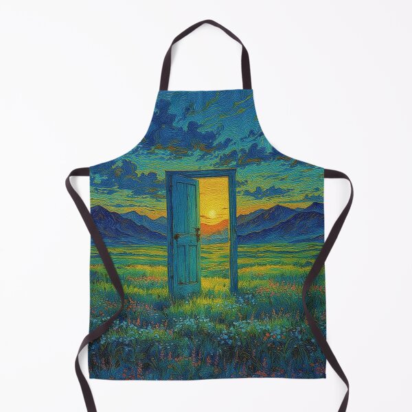 Item preview, Open Door to Sunset Meadow Landscape designed and sold by MoonPetal1.